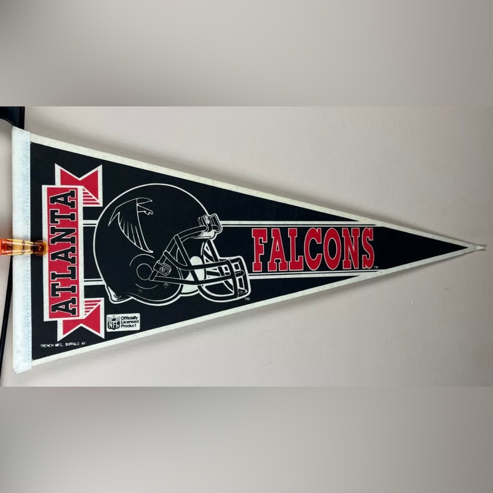 NFL Football Atlanta Falcons NFL Felt Officially Licensed Pennant.